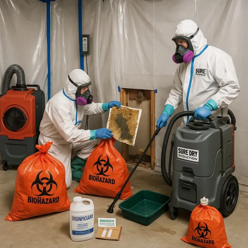Contaminated Water Handling Protocols process in Blackstone, MA