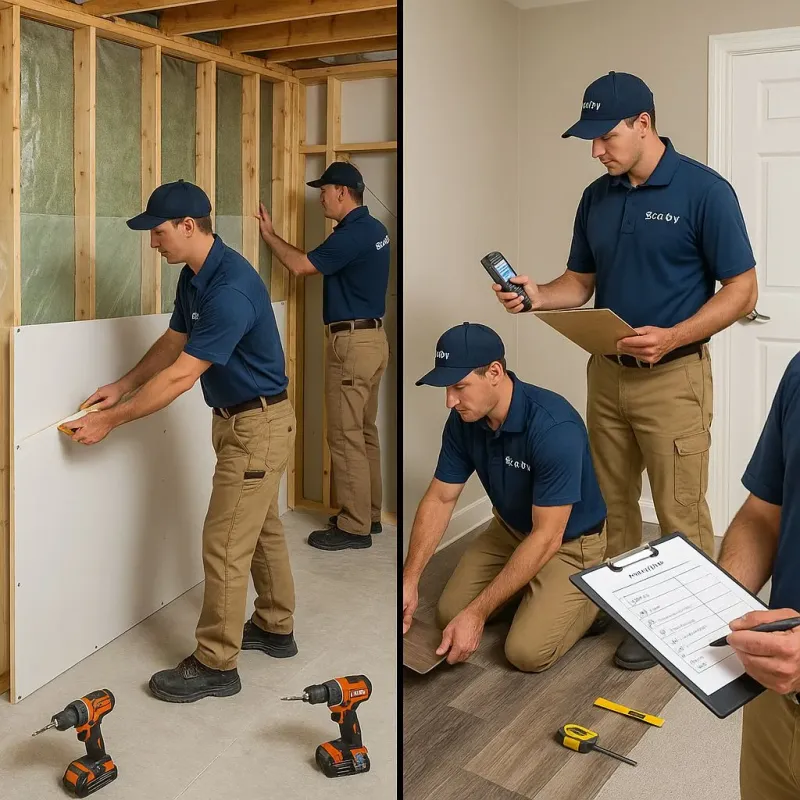 Repairs and Reconstruction process in Blackstone, MA
